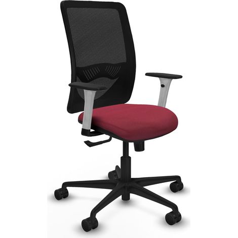Chaise piqueras y crespo Zulema blanc support lombaire robuste (1/2)