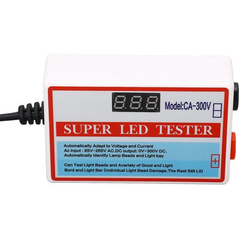 Testeur LED écran TV rétroéclairage multiffonction détecteur bandes perles outil réparation 85‑265V prise UE (1/5)