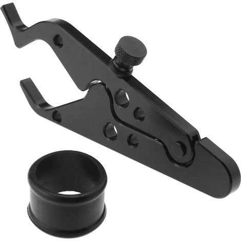 Motorcycle Cruise Control Throttle Control Lock Cruise Rubber Ring Kit Universal Aluminum Grip (1/5)