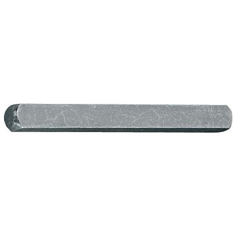 Tige carrée 7 x 140 mm non percée en inox 303 - SAS DUBOIS INDUSTRIE