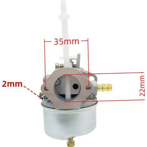Anpassbarer Vergaser für Tecumseh H70 HSK70 7HP Schneefräse – 632371 632371A Ref. 303-007, Schneeräumung (1/5)