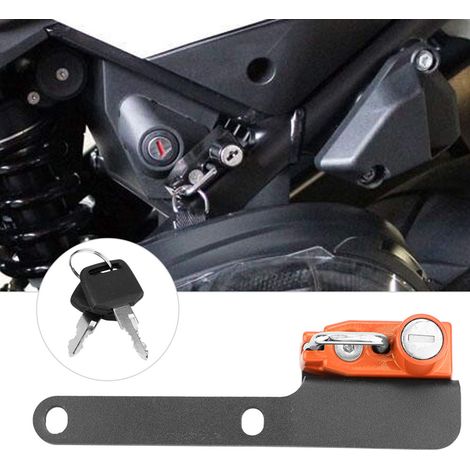 Crochet de fixation pour antivol de casque de moto compatible avec les modèles 1050/1190/1290 Adventure 2012-2015 (1/4)