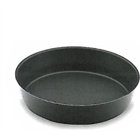 Lacor Molde para bizcocho 22 cm negro antiadherente aluminio (1/2)