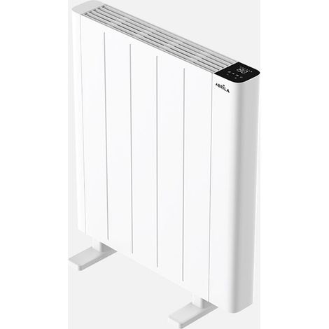 Radiador eléctrico abrila Aluminio blanco 900W 58x51 cm (1/4)