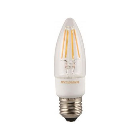 SYLVANIA - TOLEDO RETRO DIMM CANDELA C35CHIARA LED 470LM E27 4,5W