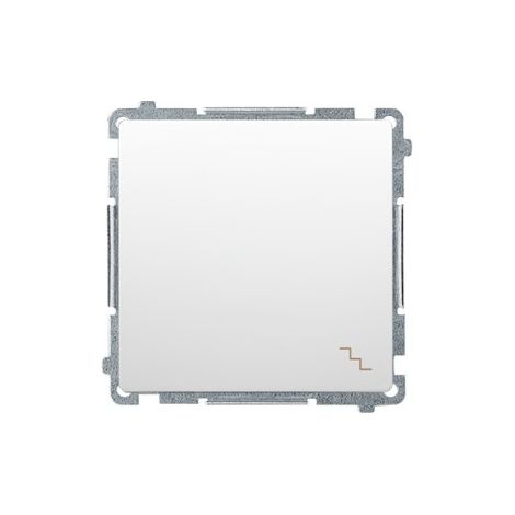 Interruptor de escalera (módulo) 16AX, 250V, terminales de tornillo, blanco, módulo básico