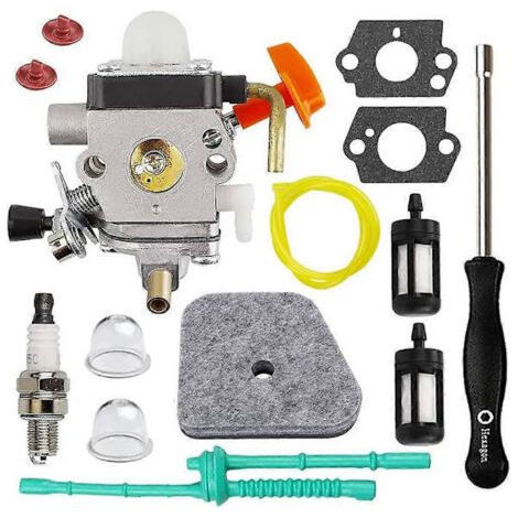 Kit de carburateur pour STIHL FS90 FS110 HT101 FS130 FS100 KM110R KM130 HL100 HT100 FS130R FS87 FS100R (1/5)