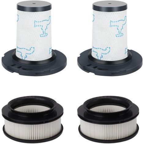 Filtre pour Rowenta X-Force Flex 11.60 12.6 14.60 15.60 Animal RH98xX RH99xx, 2 Filtres Pré-moteur + 2 Filtres Post-moteur ZR009007 ZR009008 (1/4)