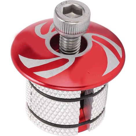 CANSUCC Tube de fourche vélo, noyau d'expansion pour fourche avant, noyau de suspension rouge (1/5)