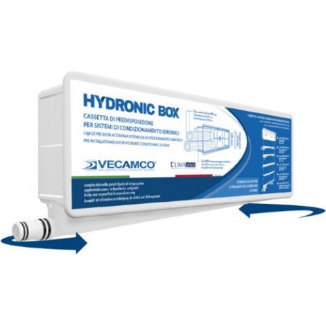VECAM-CO - Cassetta Di Predisposizione Hydronic Box Con Scarico 430×125×65 MM