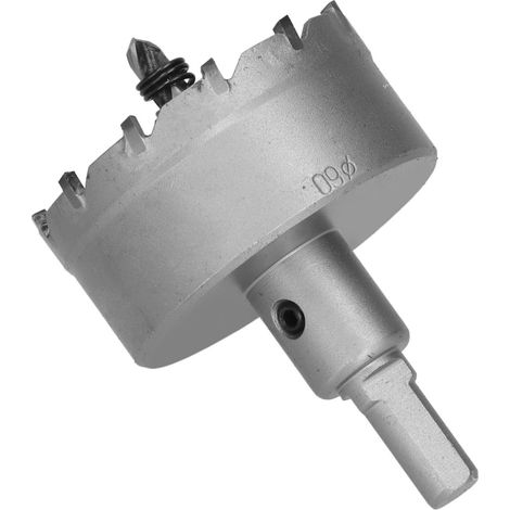 60-mm-Hartmetall-Lochsäge, robuster Kernbohrer für Metall- und Edelstahlbleche, Hochleistungs-Lochöffner (1/5)