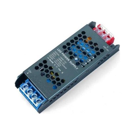 Transformateur 220V 12V 100W LED Driver, Alimentation à Découpag 220V AC à 12V DC 8,3A Ultra Mince Transfo Adaptateur Conducteur à Tension Constante Basse Tension Adapter pour LED Bande (1/4)