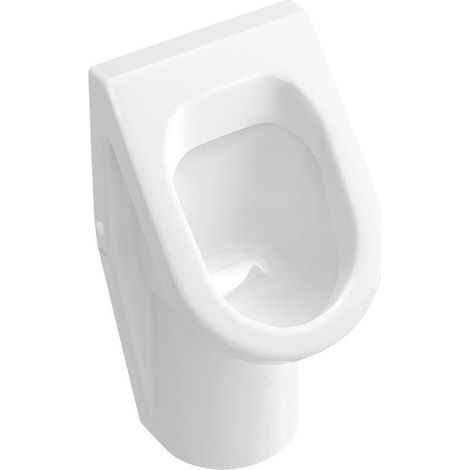 Architectura, Urinoirs, 355 x 620 x 385 mm, Ex Targa Architectura, anti-éclaboussures, alimentation encastrée, En porcelaine sanitaire Blanc