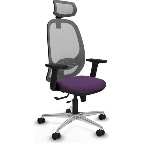Silla de oficina piqueras y crespo Cilanco gris espuma alta densidad (1/2)