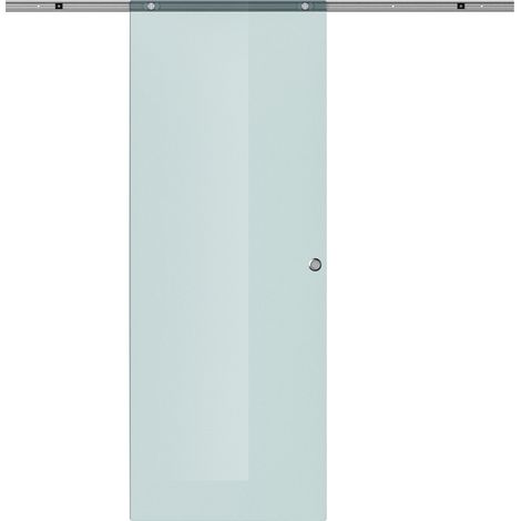 Glasschiebetür Zimmertür aus Mattglas, 775 / 900 / 1025 × 2050 mm