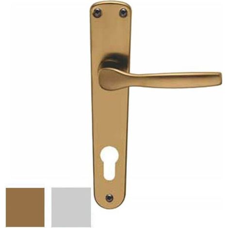 Manilla Ginevra con placa de aluminio 8x85 Yale Brialma