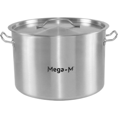 Pentola da catering media con coperchio Mega-M Standard 24 l dia. 36 cm x h 24 cm N