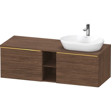 Duravit D-Neo Meuble sous-vasque en console suspendu (découpe à (1/2)