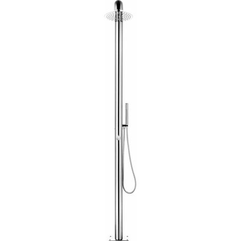 Maison Exclusive - Doccia da Giardino 225 cm in Acciaio Inossidabile (1/5)