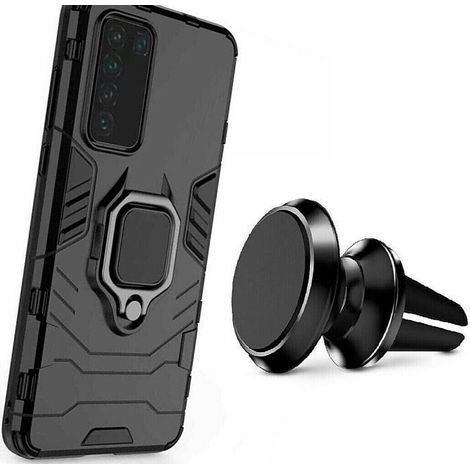 Schutzhülle + Magnetischer Handyhalter für Samsung Galaxy S24 Plus / S25 Plus – Schützende magnetische Ringhülle (1/5)