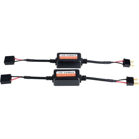 2 pièces voiture LED phare décodeur Radio Audio Anti interférence erreur annuleur filtre pour H7 (1/5)