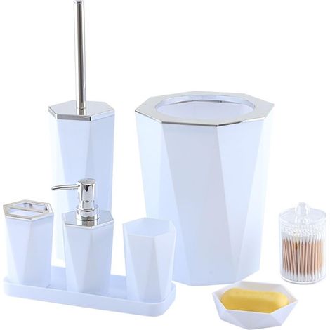 supplies Tray Set of bottles Cotton swab box Cotton tin B (1/3)