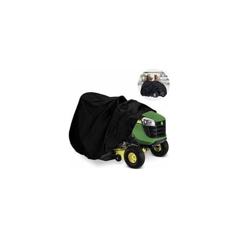 Housse de tondeuse à gazon - Housse de tracteur s'adapte aux ponts jusqu'à 54" Housse de rangement en polyester Oxford 210D robuste (1/5)