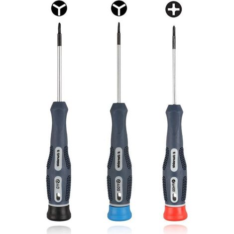Précision Tournevis de précision Kit d'outils de réparation Compatible pour Switch Joy Con Controller (1/5)