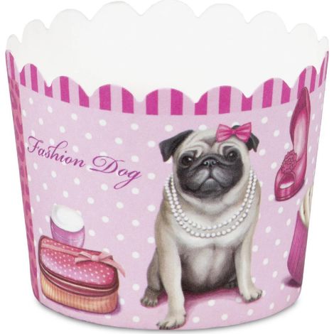 Städter moldes para magdalenas 12 unid. Mini Fashion Dog
