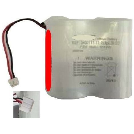 Saft Pacco batterie litio compatibile urmet 7,2V 13Ah  b13l per sirene 1055/405