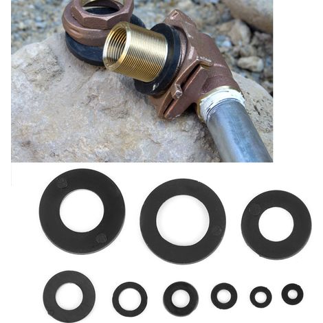 Kit 600 Rondelles Plates en Nylon Noir, Assortiment M2-M12 9 Tailles, Visserie et Fixations (1/5)
