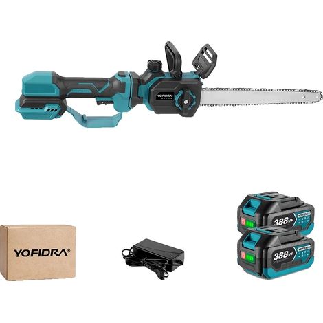 Tronçonneuse, Moteur Sans Balais, Haute Efficacité, Ensemble de 2xBatteries (1/2)
