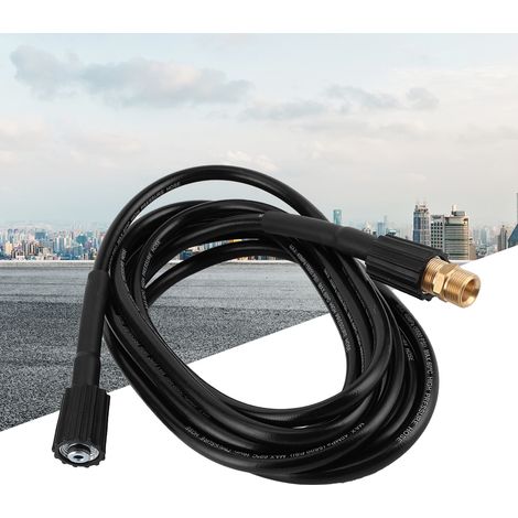 Tuyau de nettoyeur haute pression pour voiture Karcher série K, 5800 PSI, rallonge pour canalisation d'égout, compatible avec le modèle K, 6 mètres / 19,7 pieds (1/5)
