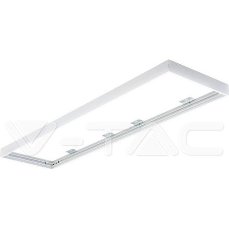 v-tac Cornice in Alluminio Pieghevole Bianca 1200x300 mm (1/9)