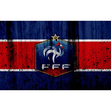 Papier peint panoramique Foot / Football - FFF - 130 cm x 81 cm (1/2)