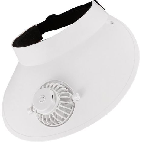 Solarfanhut, Solarhut  Breiter Krempe Sonnenhut mit Lüfter eingebaut  UV -Sonnenschutzkappen, Schattenzubehör für das Sommercamping Angeln (1/5)