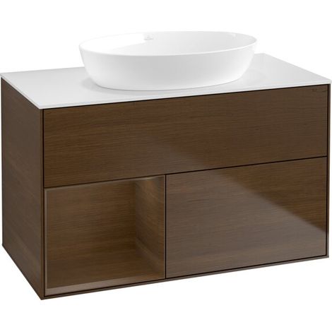 Villeroy & Boch meuble sous-lavabo GA11GNGN Finion GA1 (1/2)