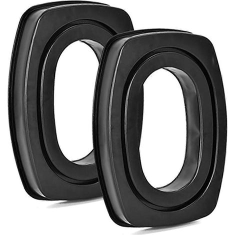 Lot de 2 coussinets d'oreille en silicone pour casque Howard Leight by Impact, pour une meilleure qualité sonore. (1/5)