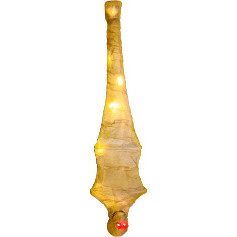 47" Halloween Decorations Illuminate Cocoon Corpse Hanging for Indoor and Outdoor Halloween Decorations (1/5)