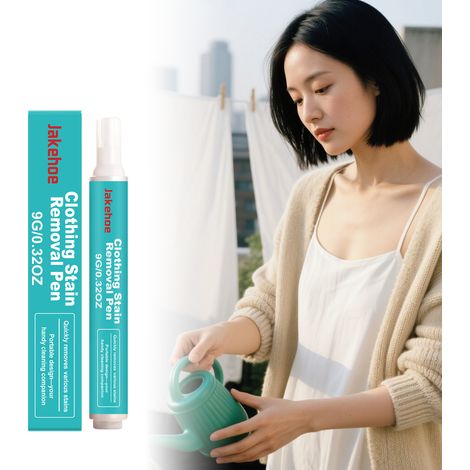 Fleckenentferner-Stift für Kleidung – löst Fett-, Lebensmittel- und Make-up-Flecken und schont dabei die Farben. – 9 g -- BIEMMEDUE (1/5)
