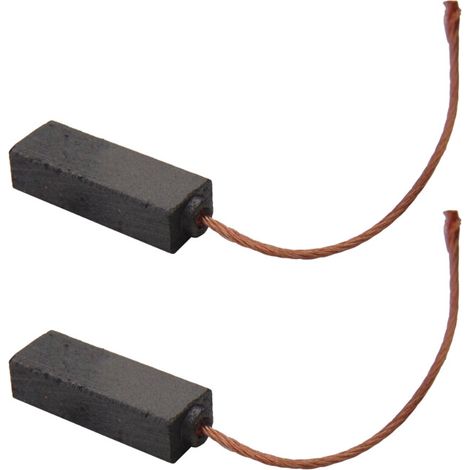 2x Trade-Shop Motorkohlen / Kohlebürsten / Schleifkohlen 5 x 7 x 20mm 12-24V für verschiedene KFZ-Motoren Rolltor Garagentor Antriebe Lichtmaschine