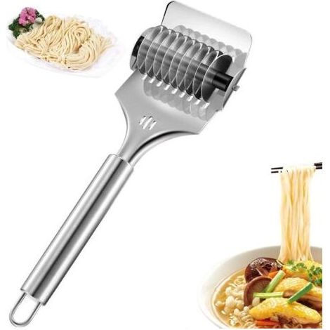 coupe-pâtes, coupe-pâtes en acier inoxydable - Crezuo (1/4)