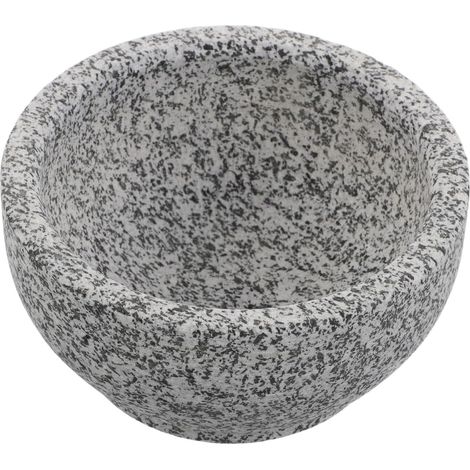Sauna Aromaschale aus Stein für ätherische Öle 12 x 6 cm