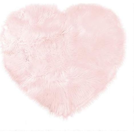 Tapis En Fausse Fourrure - 60 x 90 cm - Pour Canapé Chaise Lit Salle De Séjour Chambre D Enfant - 1 Pièce (1/5)