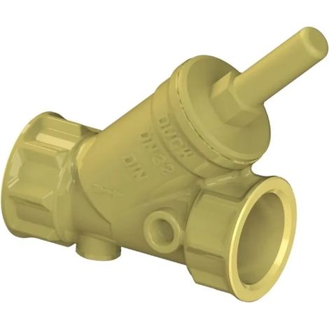 JS Válvula antirretorno con conexión de manguito, sin vaciado, DN32, rosca interna 1 1/4'', certificado DVGW, 0013253200001