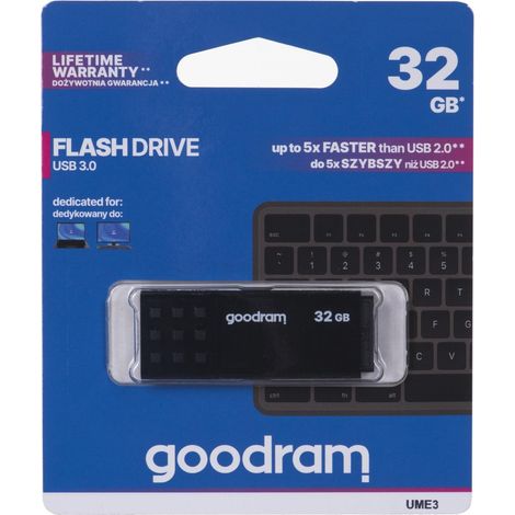 Pendrive Goodram 32 GB USB 3.0 UME3 negro (1/5)
