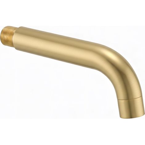 FAUCET SPOUT REA LUNGO 16CM BRUSH GOLD