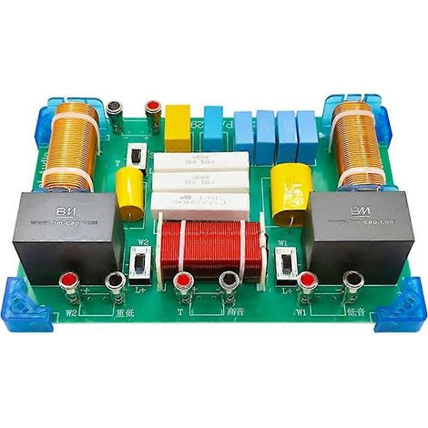 PA-329A 1000W 3 Canal Frequency Divider Aigu/basse/subwoofer Frequency Divider Multi-Stage Réglable Filtre Carte