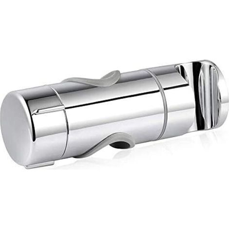 Supporto regolabile per doccetta in ABS cromato – diametro 19–25 mm, design migliorato 2019, compatibile con soffioni doccia standard