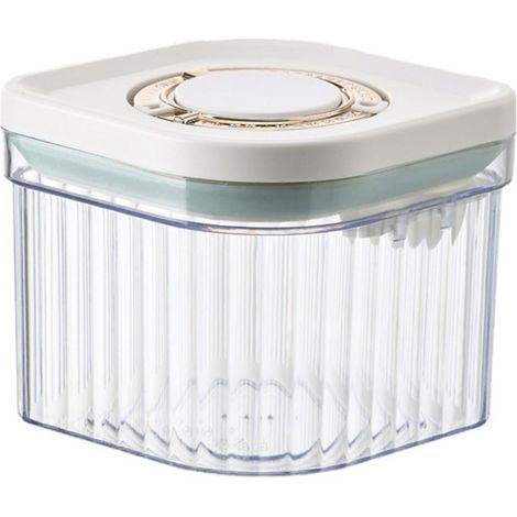 Distributeur de Lait en Poudre - Récipient Étanche 800 ml ou 1200 ml - ABS Sans BPA - Ouverture Clic Rapide - Pour Conservation Aliments Séchés (1/5)